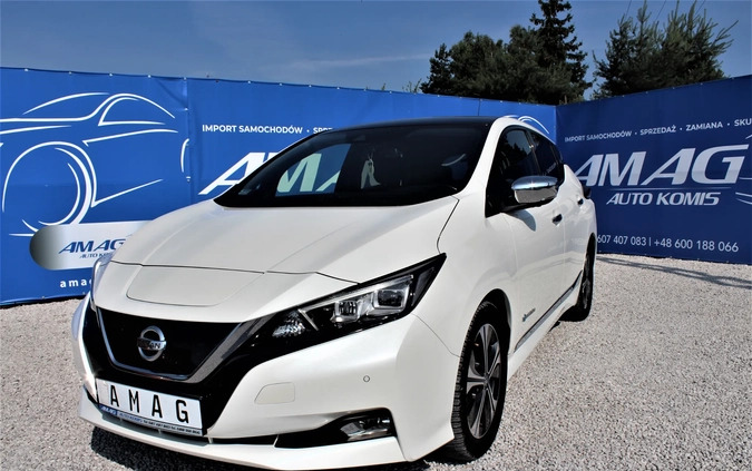 Nissan Leaf cena 78000 przebieg: 78900, rok produkcji 2018 z Młynary małe 704